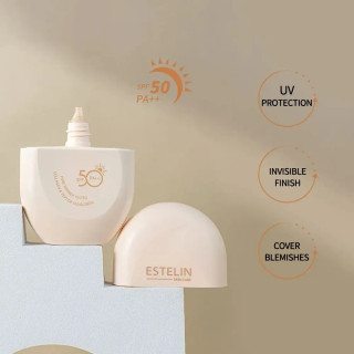 ضد آفتاب رنگی استلین SPF50+ مدل Collagen & Peptide